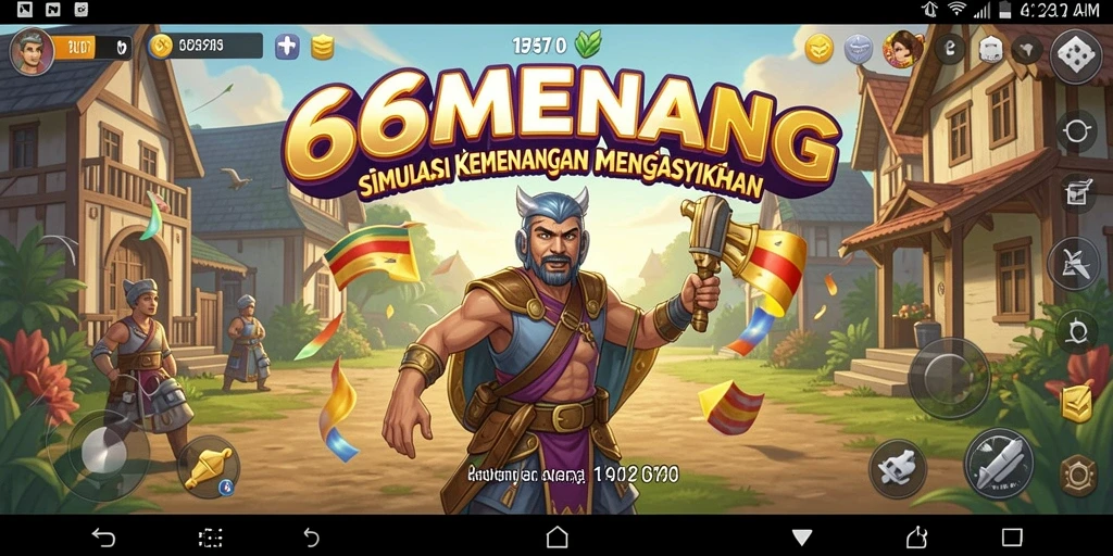 Tampilan menarik gameplay 66MENANG yang mengasyikkan.