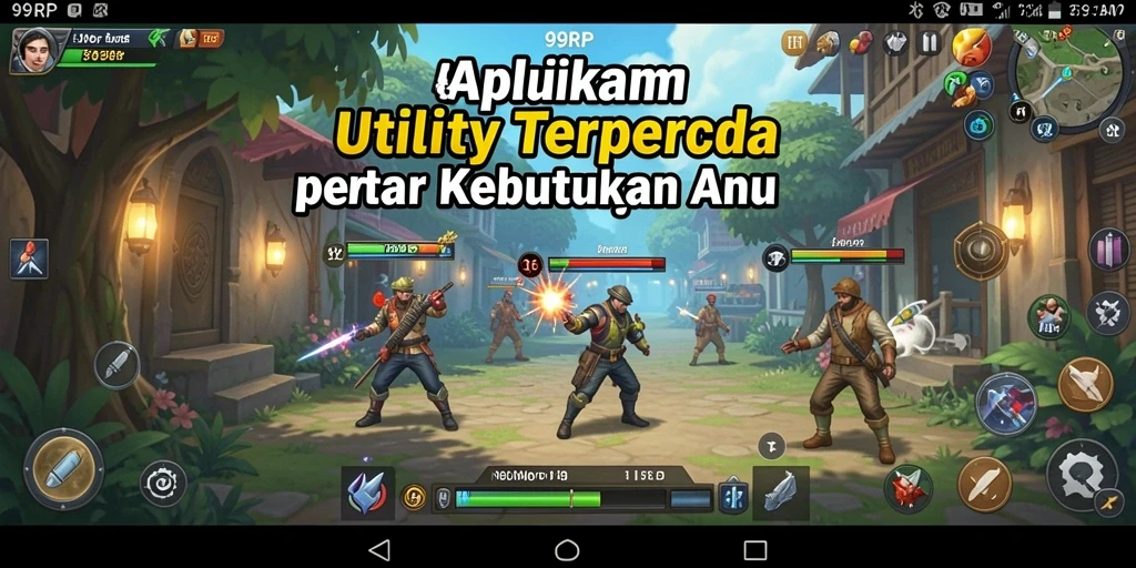 Tampilan antarmuka aplikasi 99RP yang intuitif dan mudah digunakan.