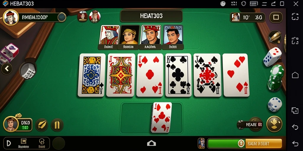 Tampilan gameplay HEBAT303 yang seru dan menarik.